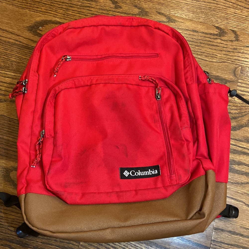 Red Columbia backpack - Picture 10 of 16